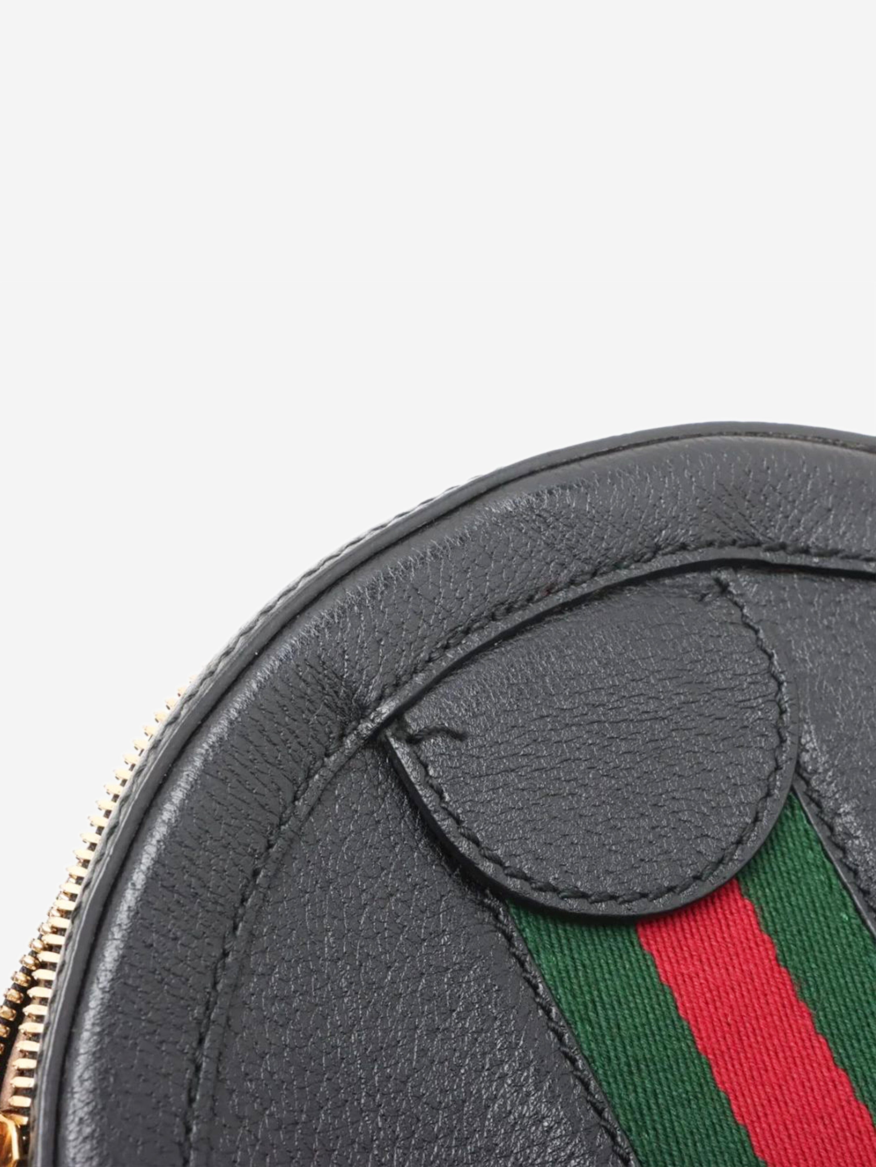 Black Ophidia leather chain shoulder bag Shoulder bags Gucci 