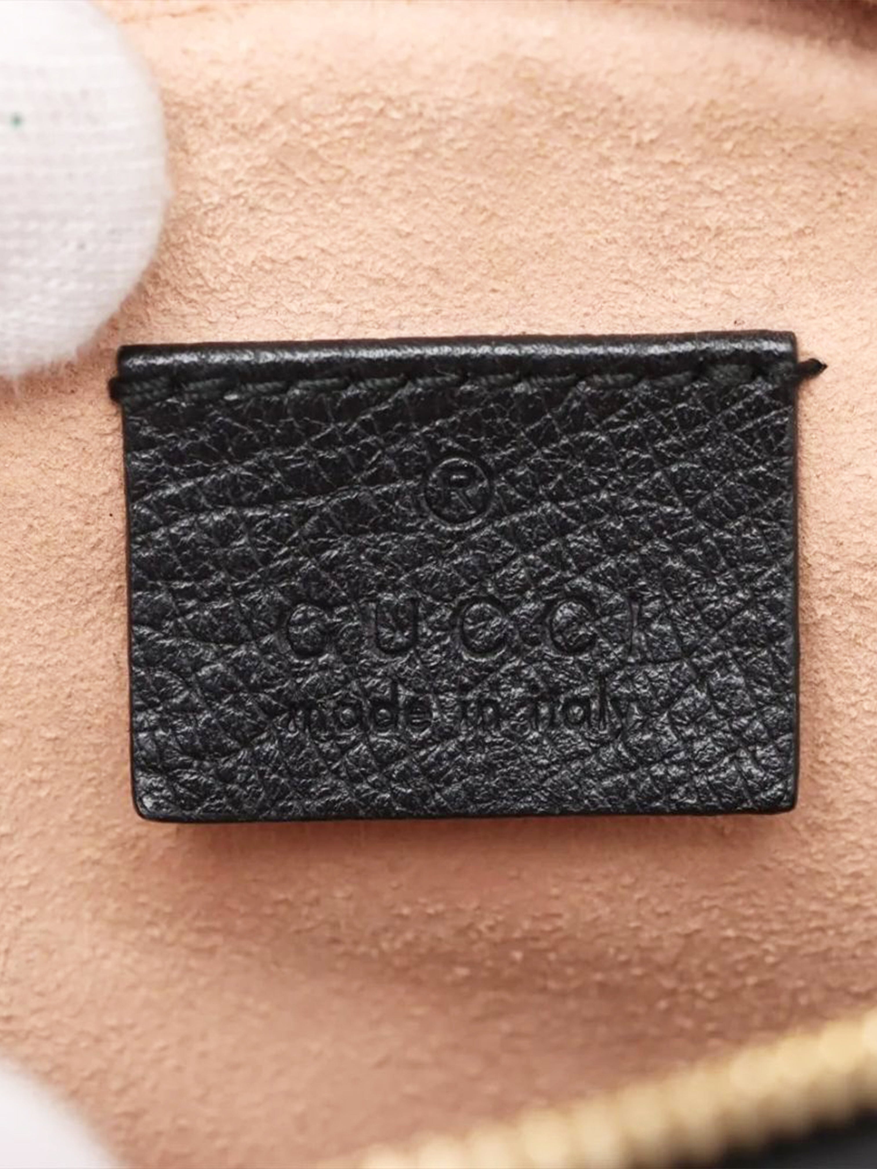Black Ophidia leather chain shoulder bag Shoulder bags Gucci 