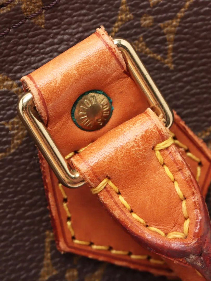 Brown vintage 1995 Monogram Speedy 30 bag Top Handle Bags Louis Vuitton 