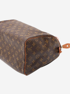Brown vintage 1995 Monogram Speedy 30 bag Top Handle Bags Louis Vuitton 
