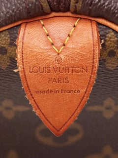 Brown vintage 1995 Monogram Speedy 30 bag Top Handle Bags Louis Vuitton 