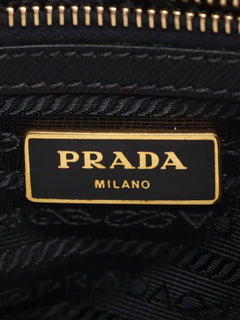 Black Saffiano leather Galleria 2way bag