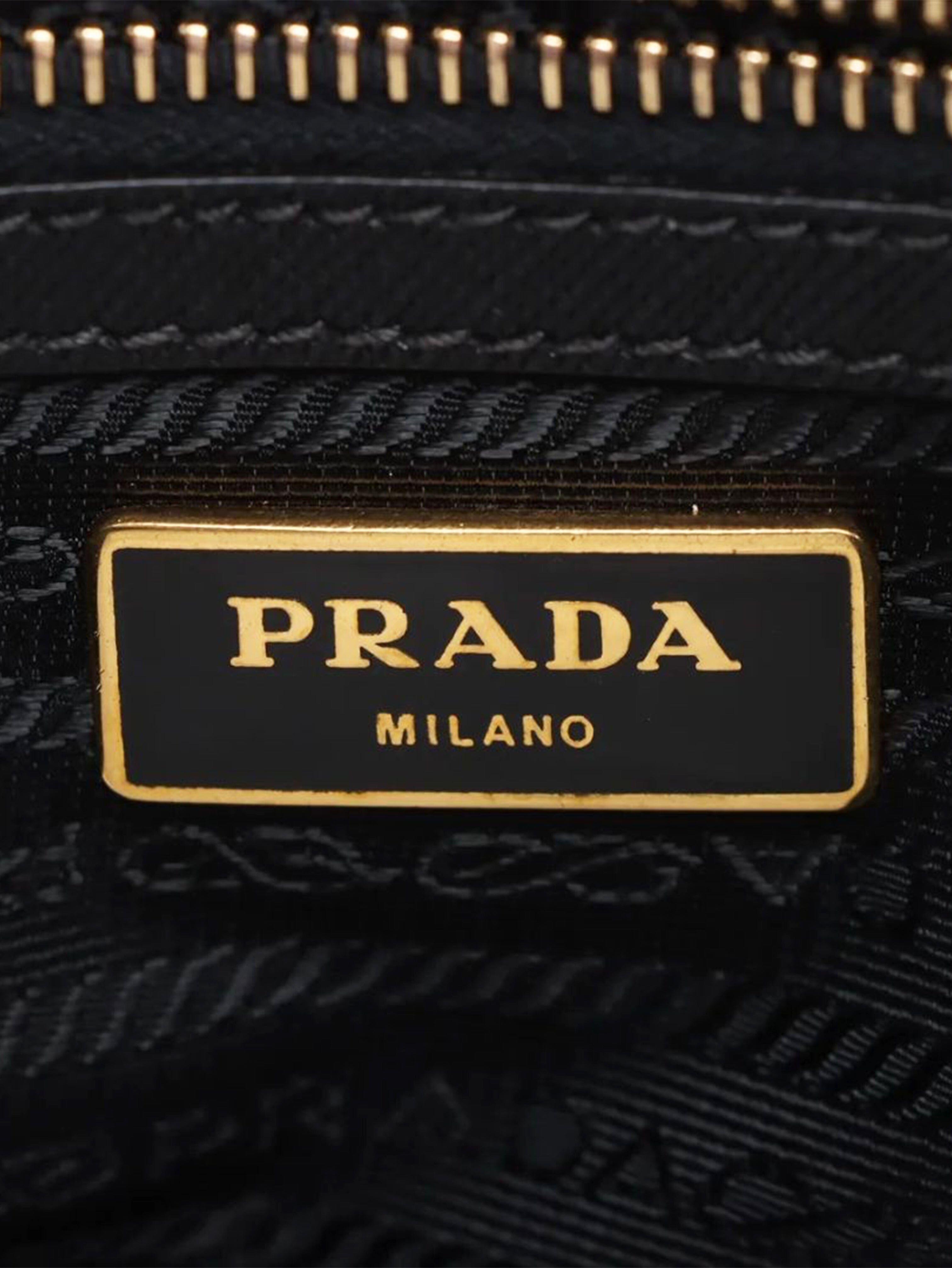 Black Saffiano leather Galleria 2way bag
