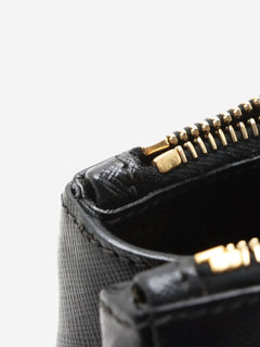Black Saffiano leather Galleria 2way bag