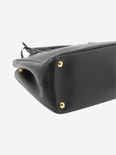 Black Saffiano leather Galleria 2way bag
