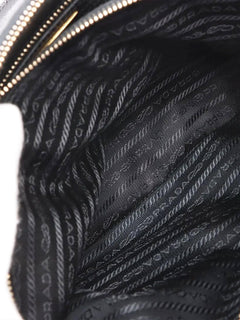 Black Saffiano leather Galleria 2way bag
