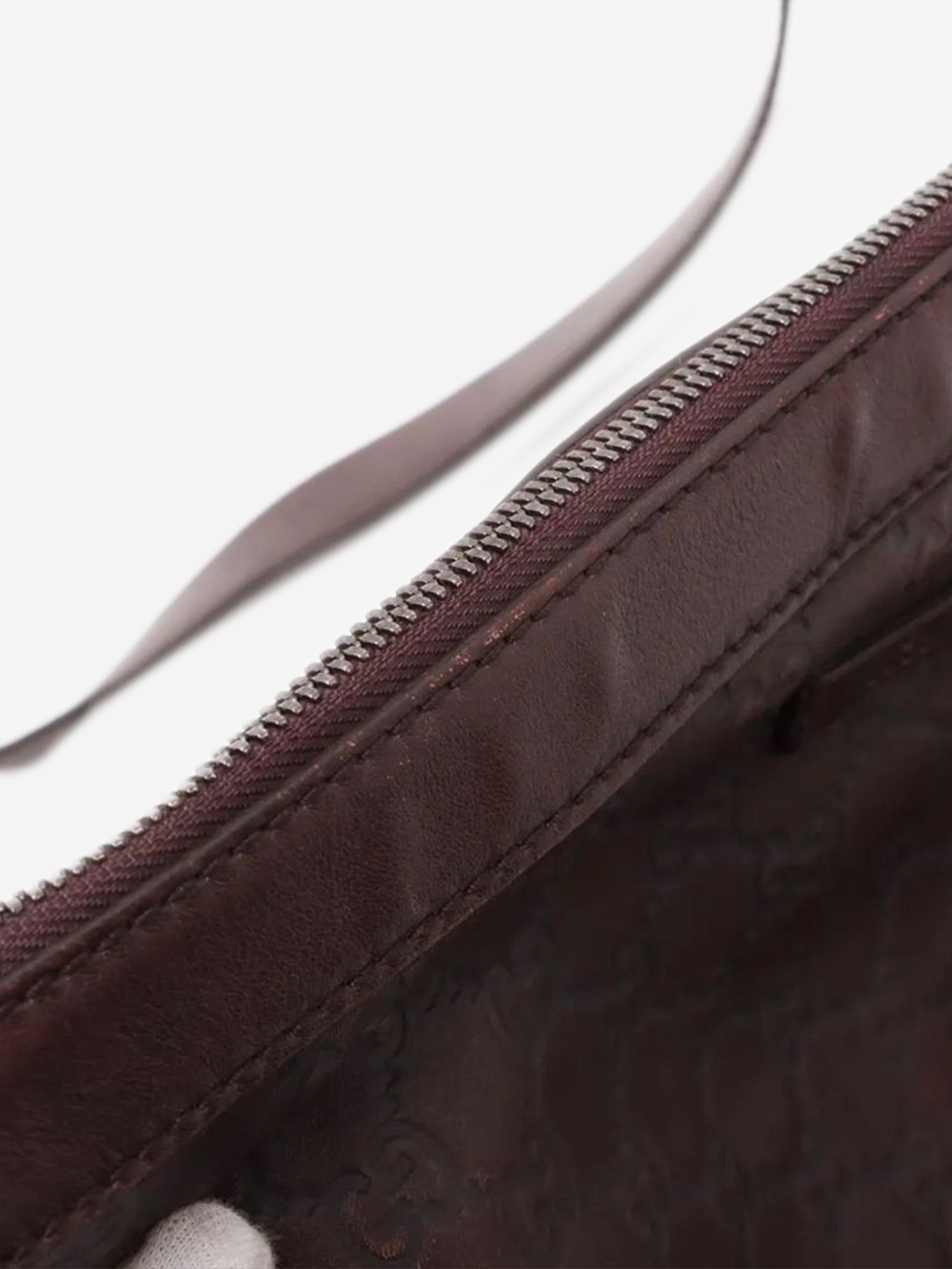 Dark brown Guccissima leather crossbody bag Cross-body Bags Gucci 