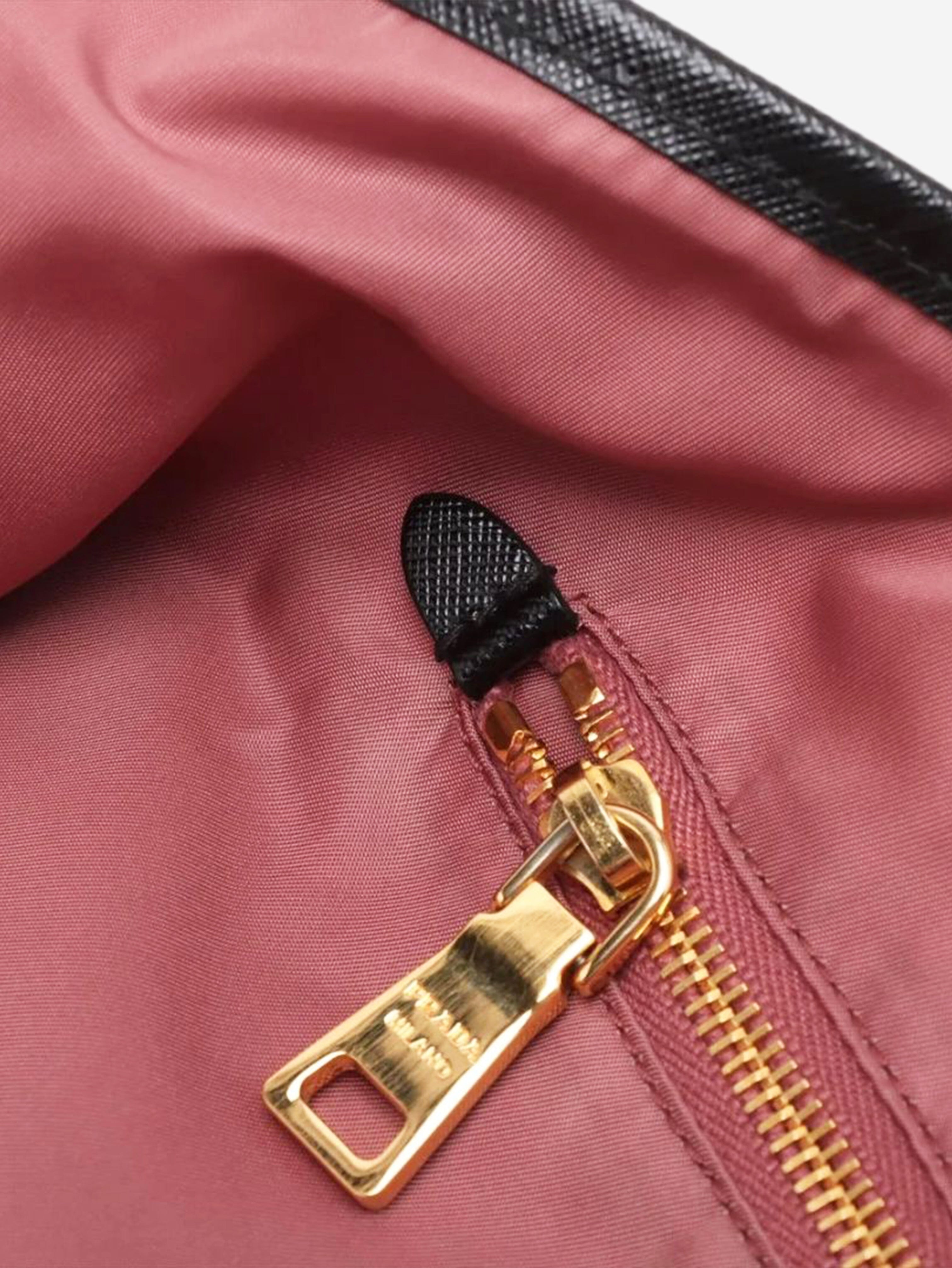 Black Tessuto nylon & leather tote bag Tote Bags Prada 