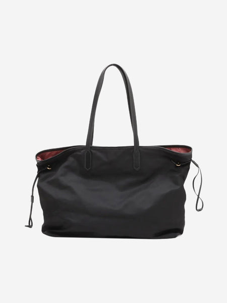 Black Tessuto nylon & leather tote bag alternate image