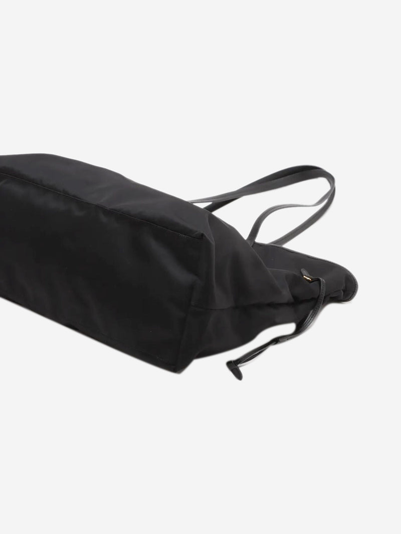 Black Tessuto nylon & leather tote bag Tote Bags Prada 