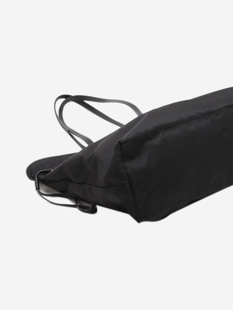 Black Tessuto nylon & leather tote bag Tote Bags Prada 