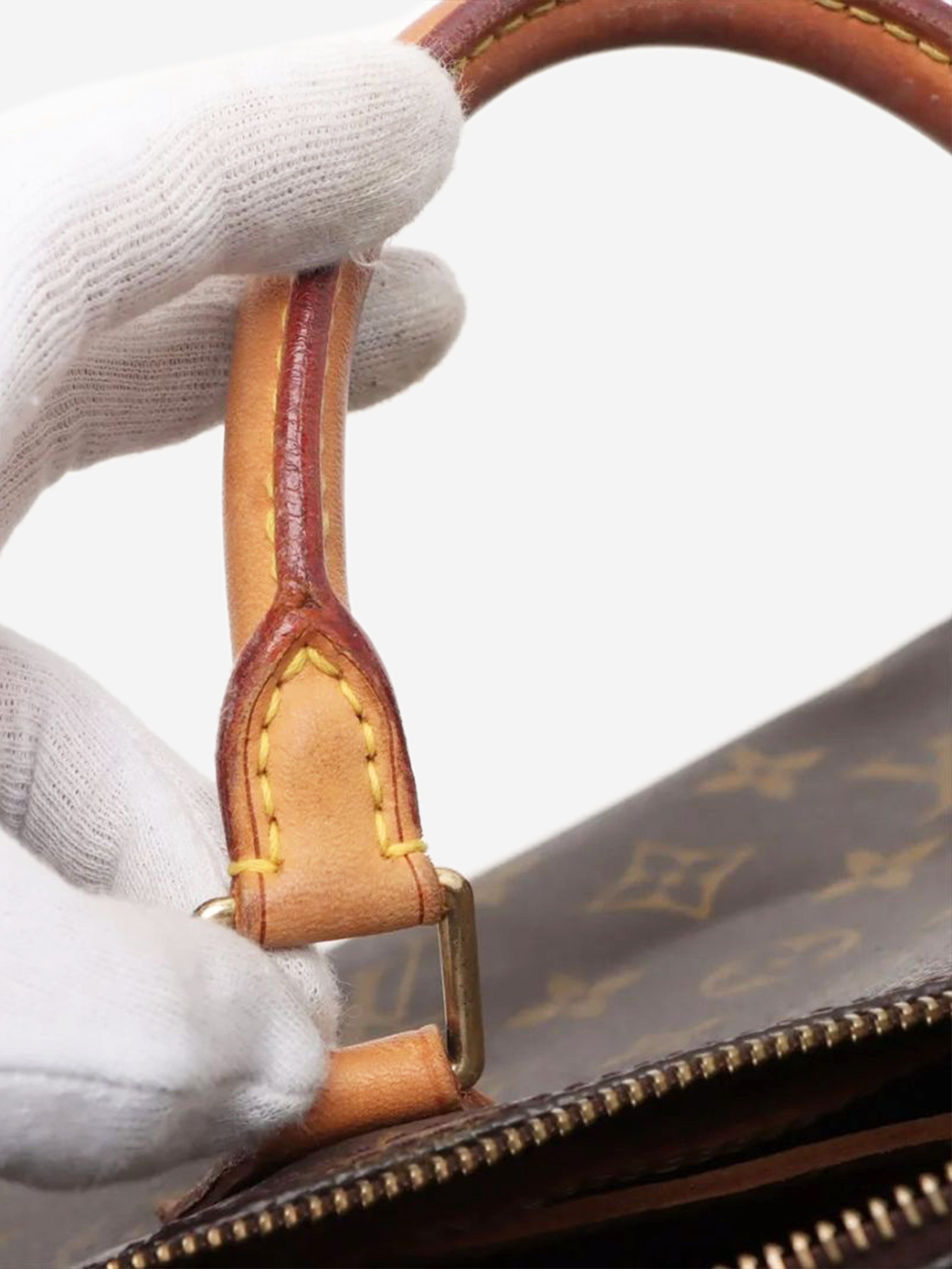 Brown vintage 2003 Monogram Speedy 30 bag Top Handle Bags Louis Vuitton 