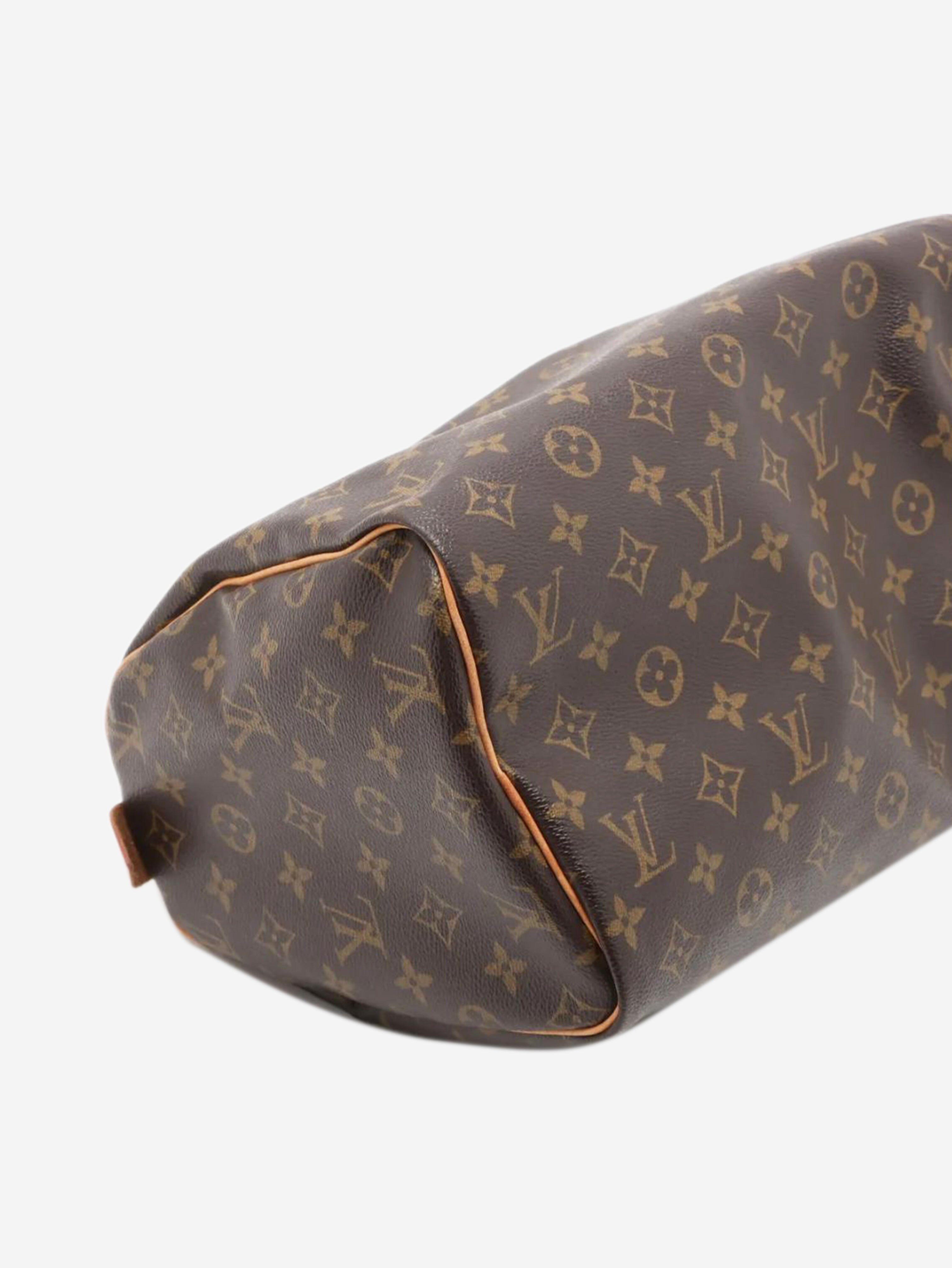 Brown vintage 2003 Monogram Speedy 30 bag Top Handle Bags Louis Vuitton 