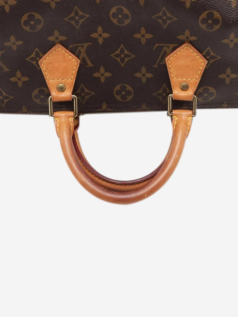 Brown vintage 2003 Monogram Speedy 30 bag Top Handle Bags Louis Vuitton 