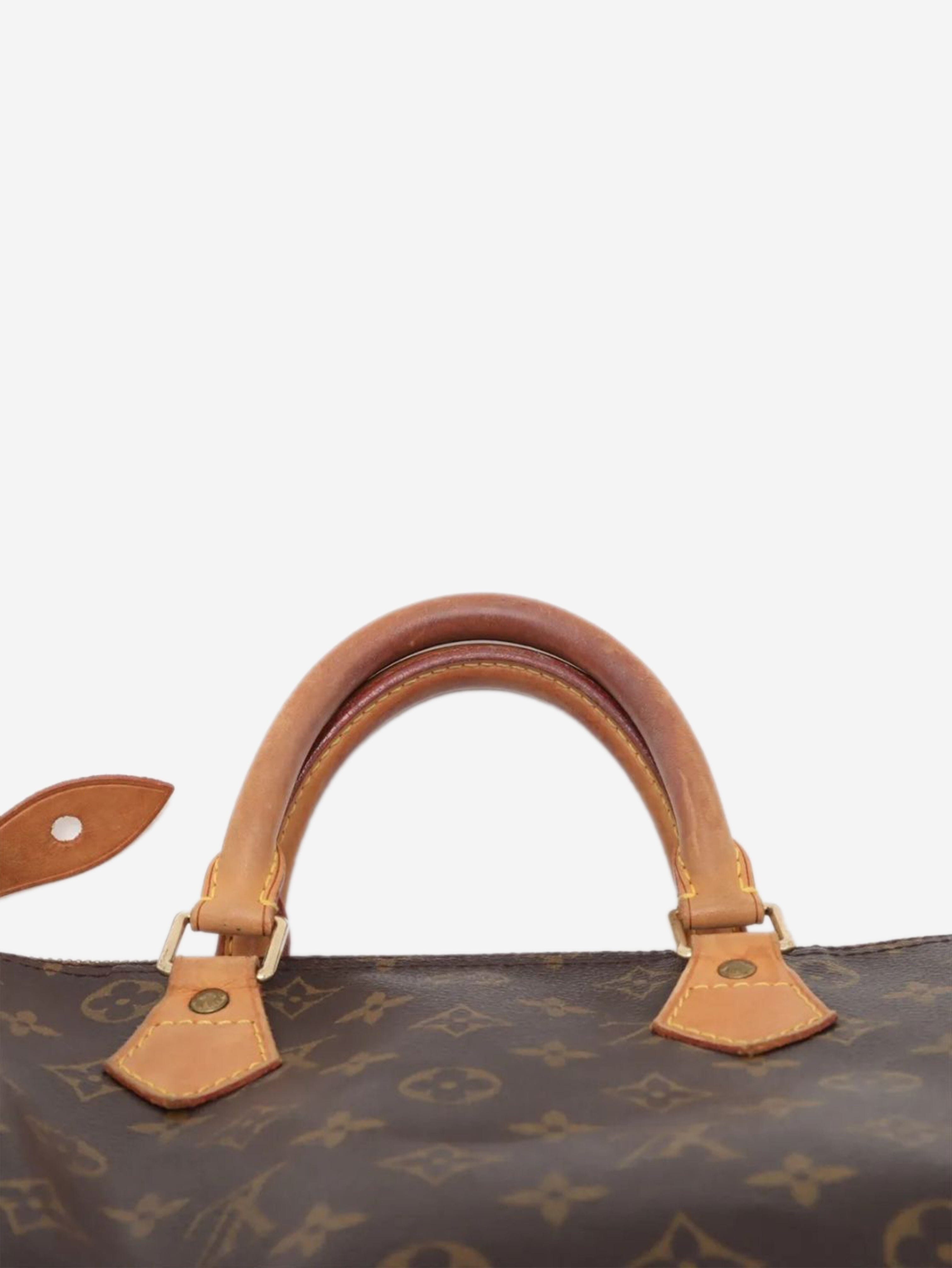 Brown vintage 2003 Monogram Speedy 30 bag Top Handle Bags Louis Vuitton 