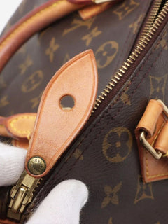 Brown vintage 2003 Monogram Speedy 30 bag Top Handle Bags Louis Vuitton 