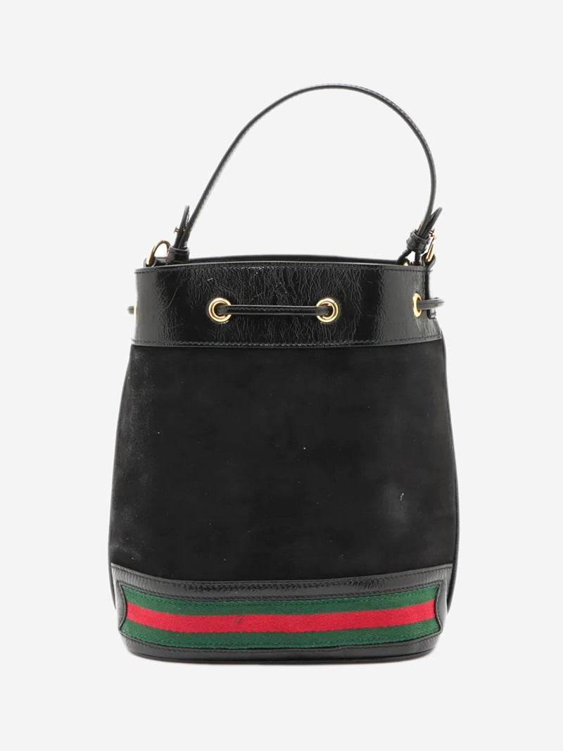 Black Ophidia suede 2way shoulder bag Shoulder bags Gucci 