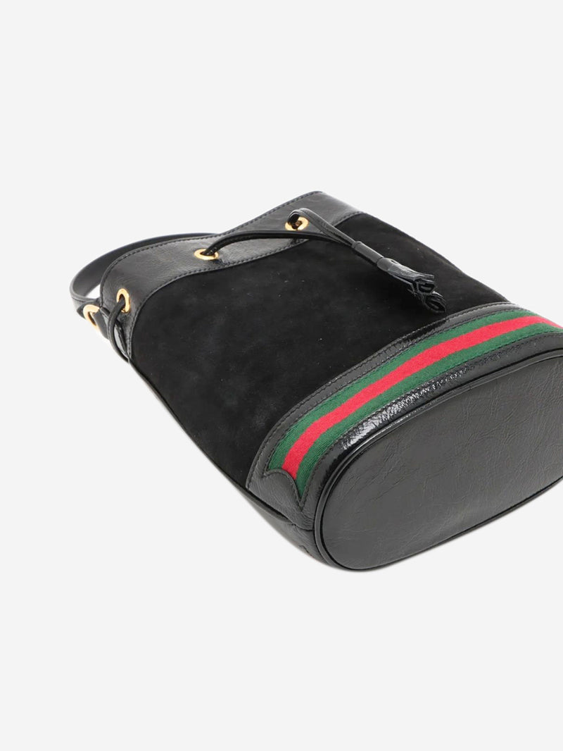 Black Ophidia suede 2way shoulder bag Shoulder bags Gucci 