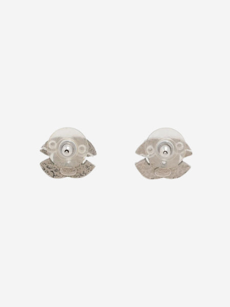 Silver Coco Mark 01P earrings alternate image
