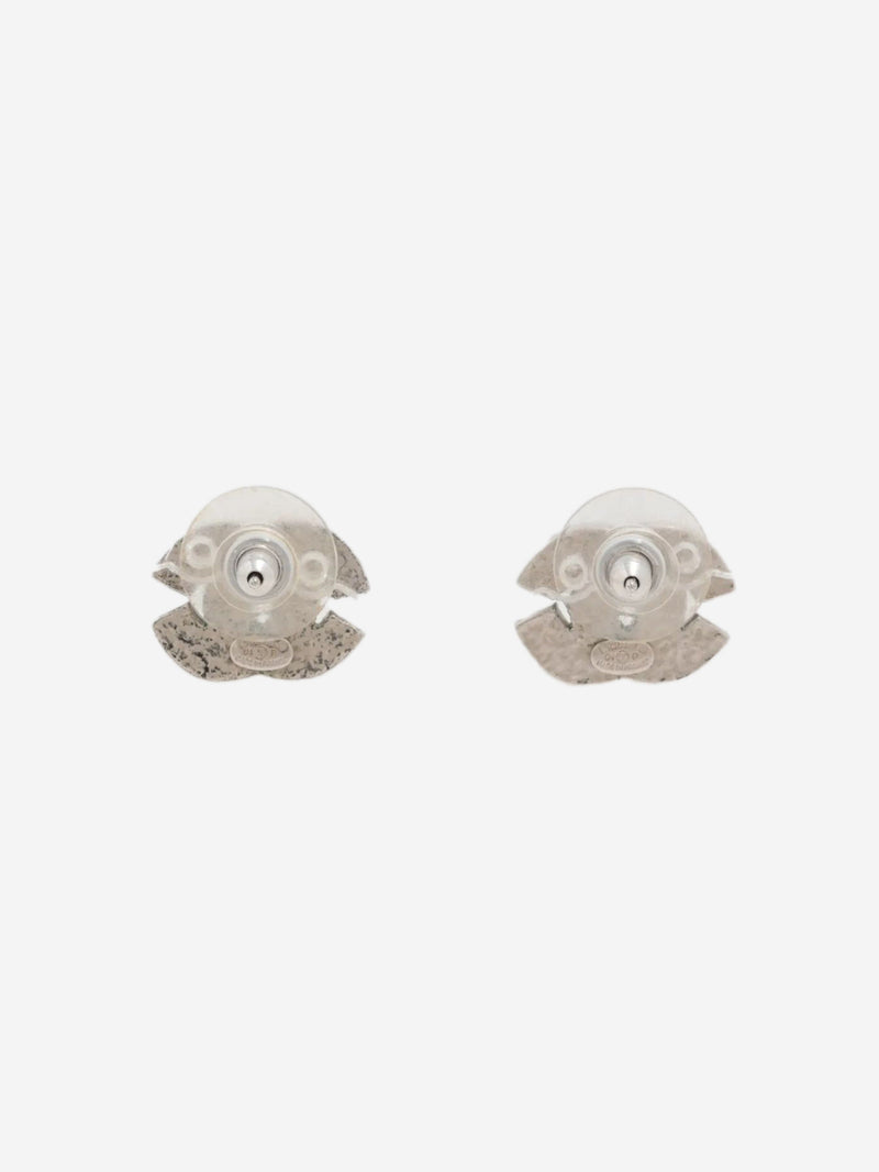 Silver Coco Mark 01P earrings Earrings Chanel 