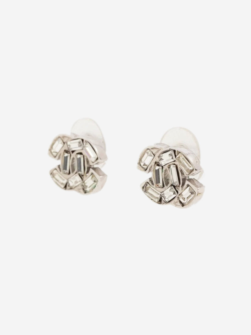 Silver Coco Mark 01P earrings Earrings Chanel 