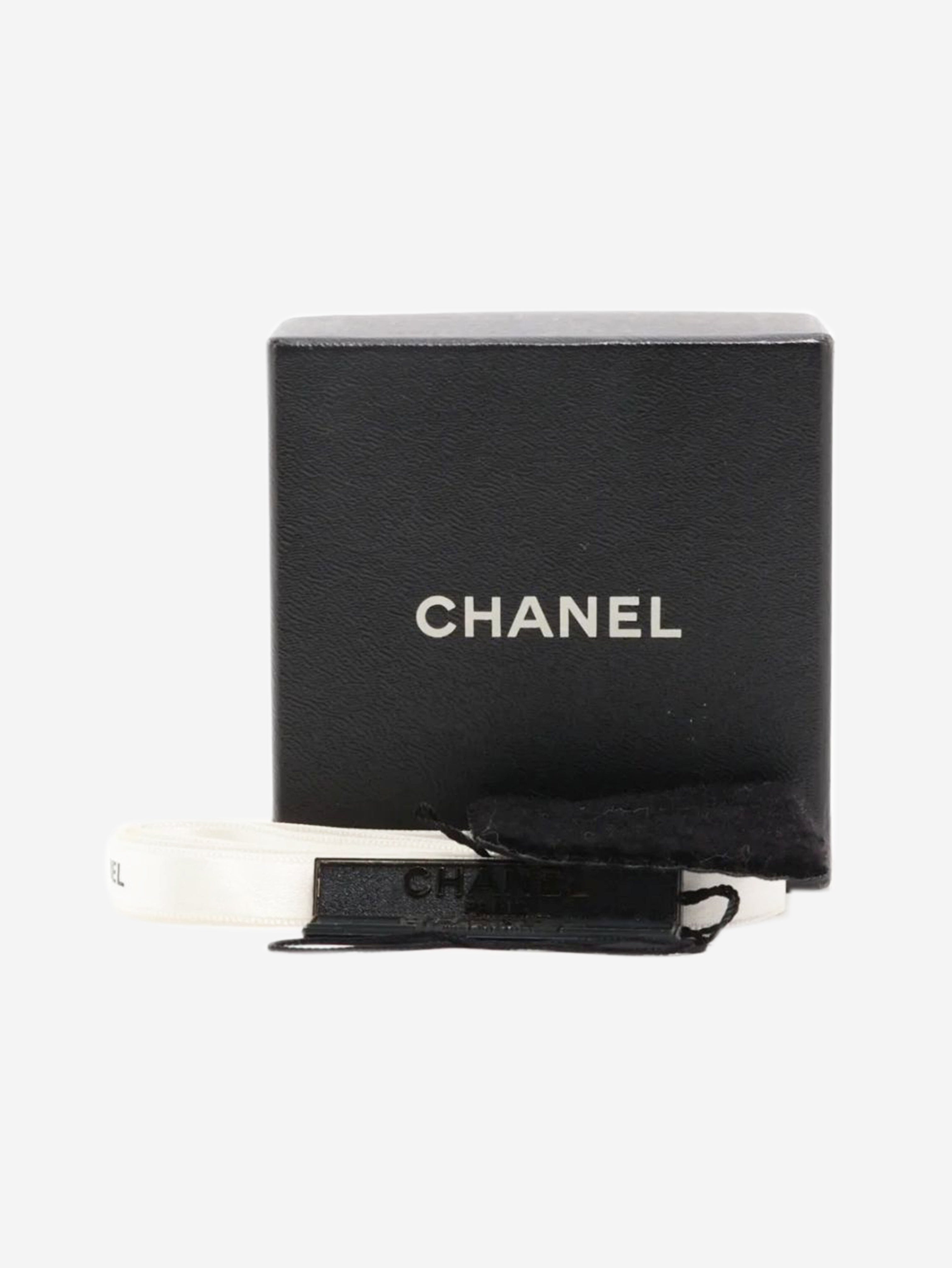 Silver Coco Mark 01P earrings Earrings Chanel 