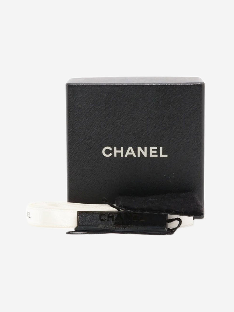 Silver Coco Mark 01P earrings Earrings Chanel 