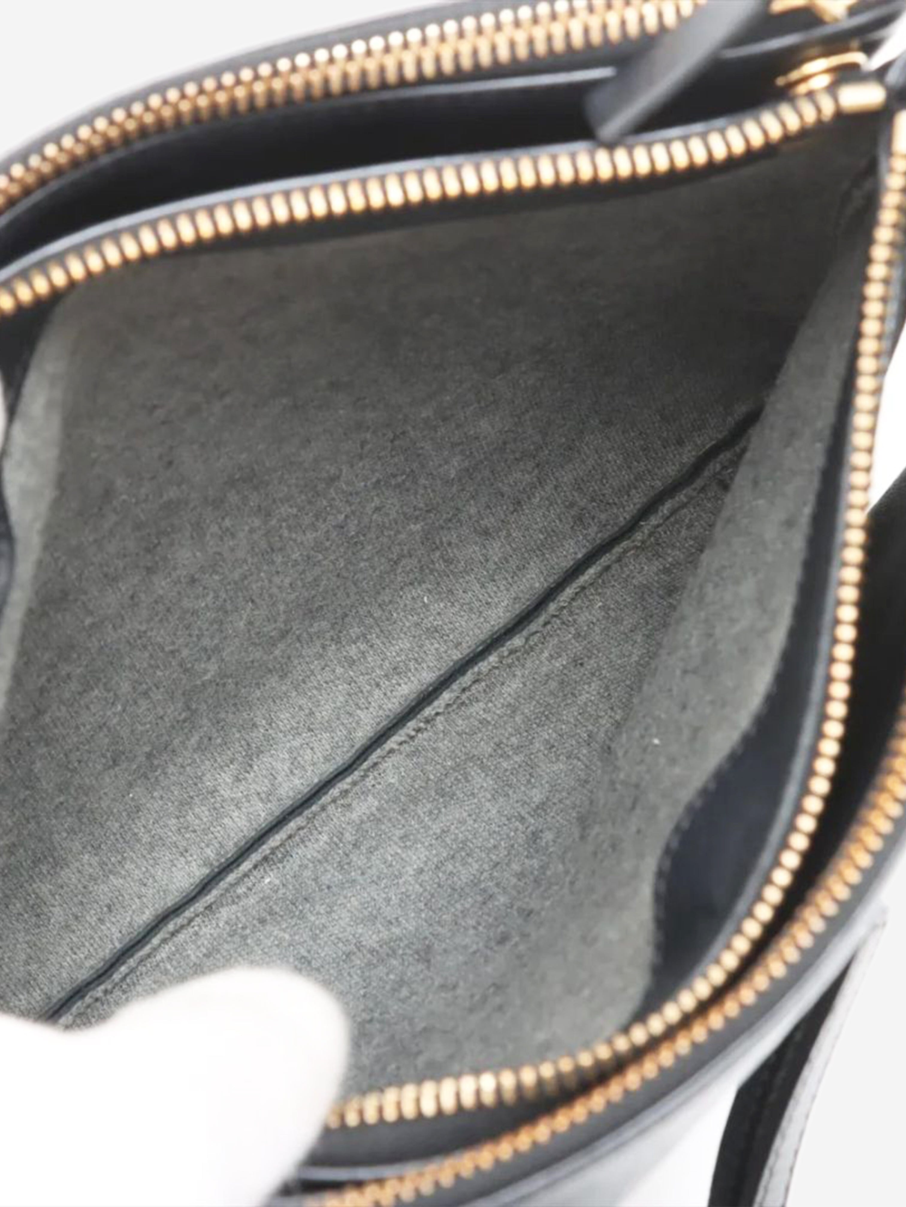 Black Trio leather shoulder bag Shoulder bags Celine 