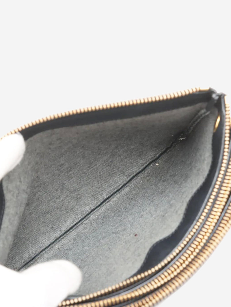 Black Trio leather shoulder bag Shoulder bags Celine 