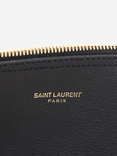 Taupe Paris suede & leather tote bag Tote Bags Saint Laurent 
