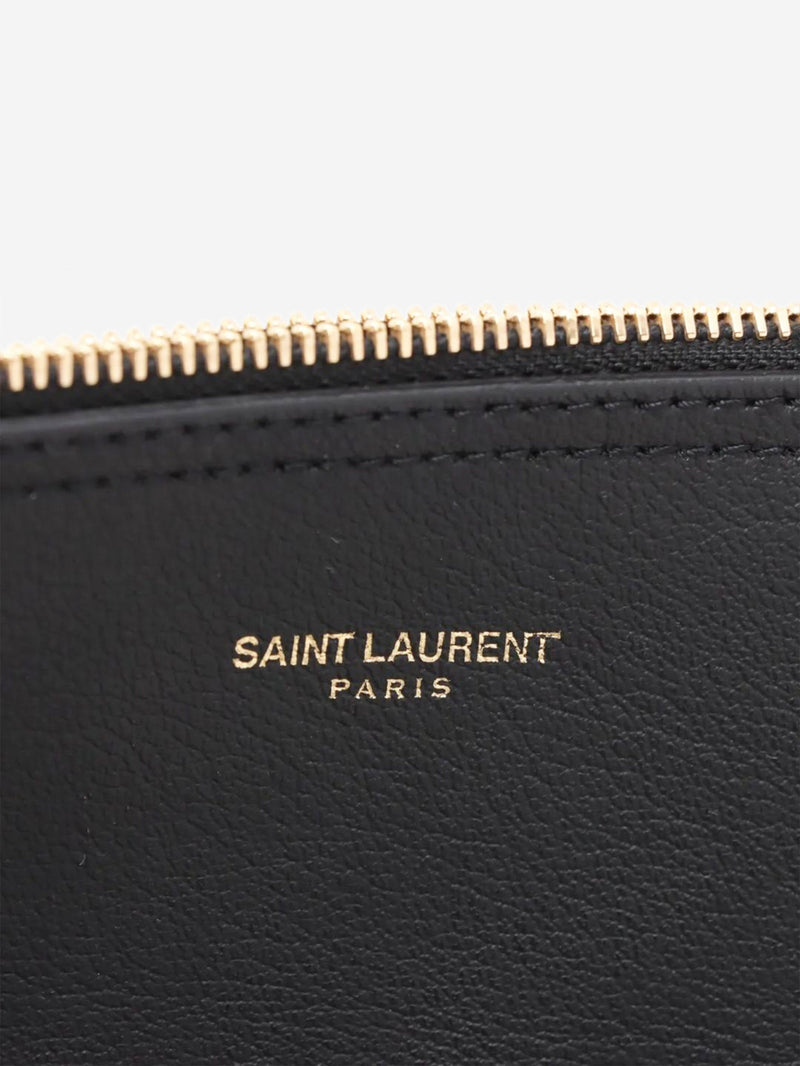 Taupe Paris suede & leather tote bag Tote Bags Saint Laurent 