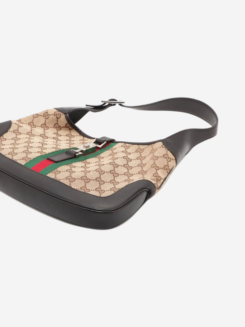 Brown GG canvas New Jackie shoulder bag Shoulder bags Gucci 