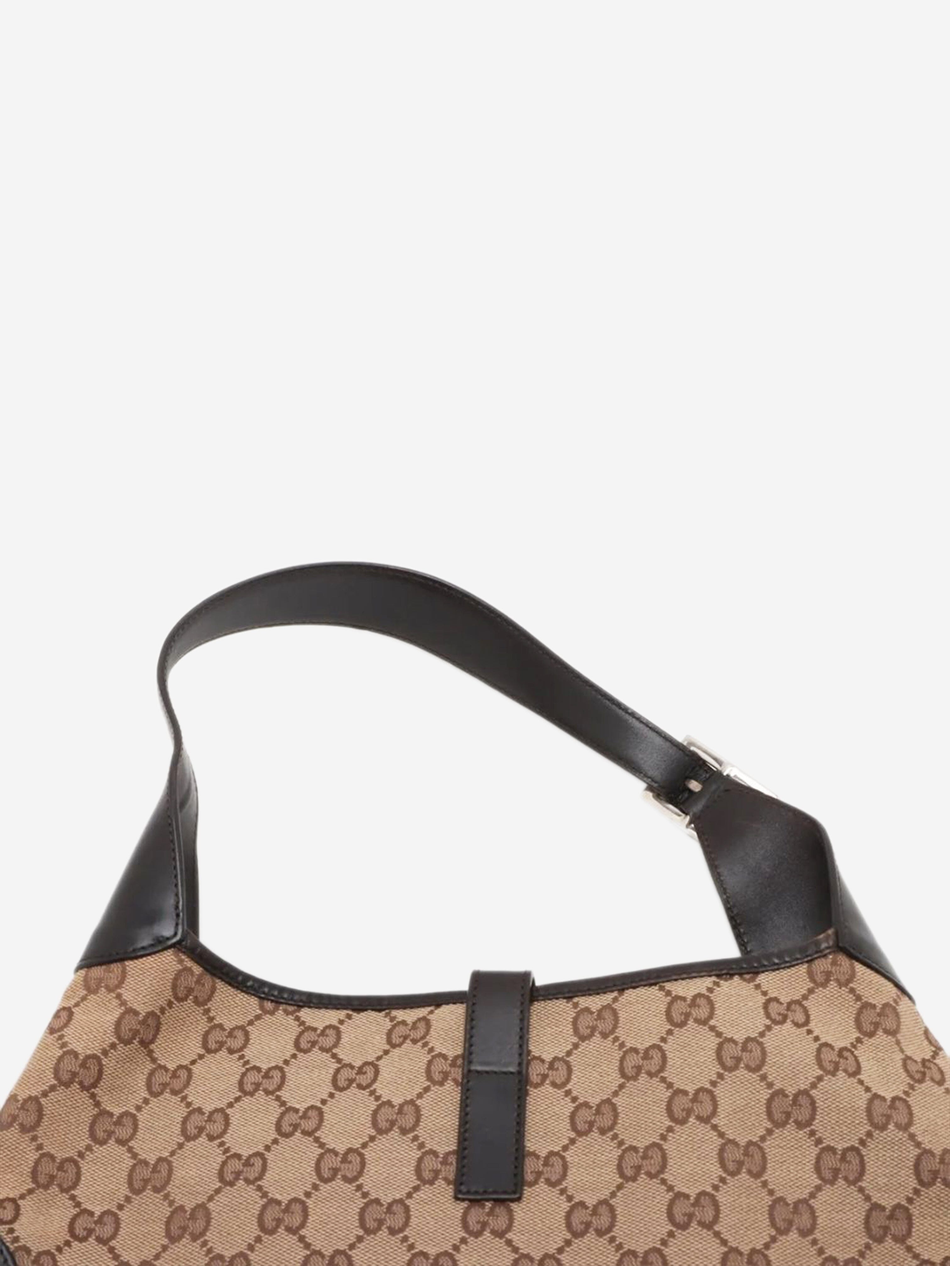 Brown GG canvas New Jackie shoulder bag Shoulder bags Gucci 