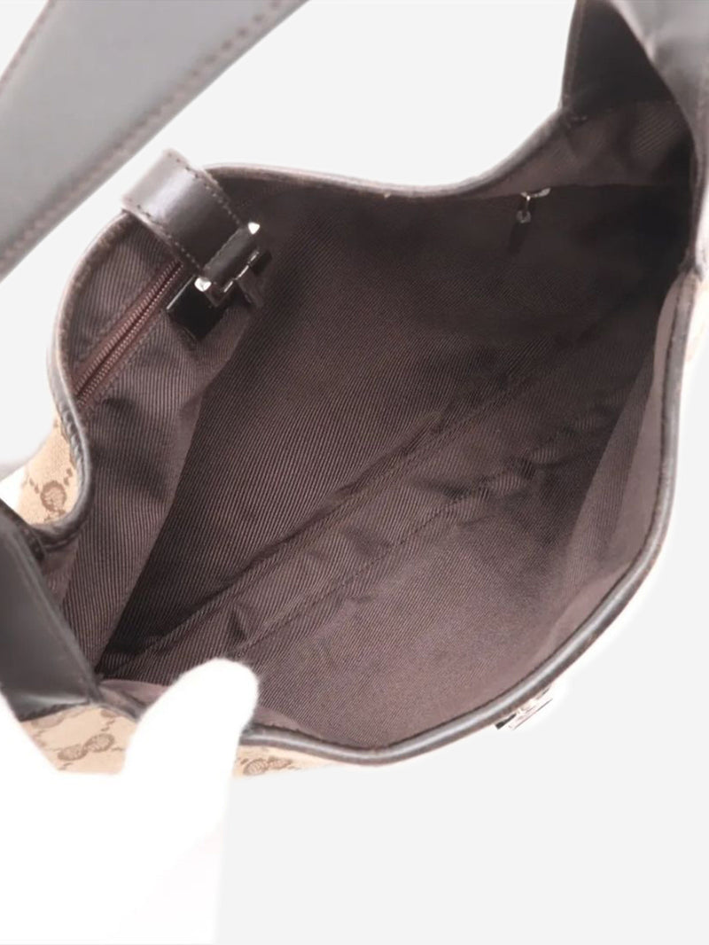 Brown GG canvas New Jackie shoulder bag Shoulder bags Gucci 