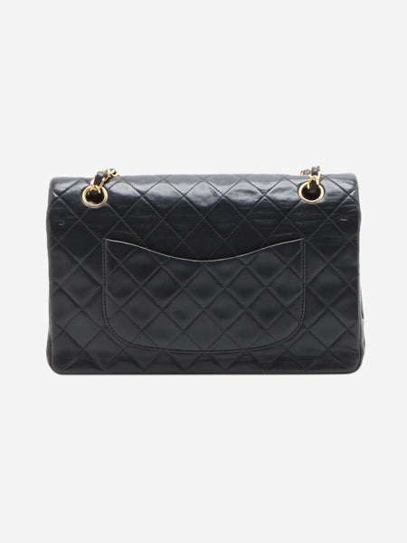 Black vintage 1991 medium lambskin Classic Double Flap bag alternate image