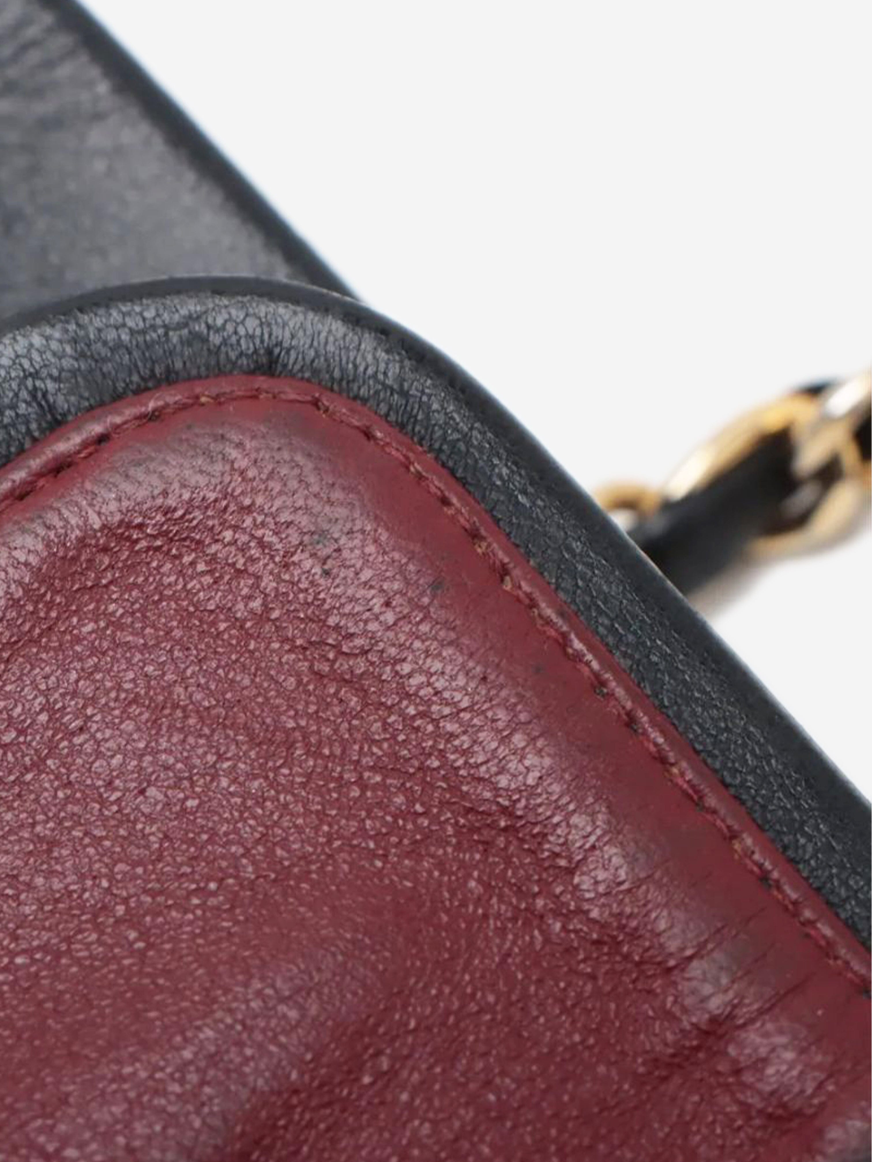Dark navy vintage medium lambskin Classic Double Flap bag Shoulder bags Chanel 
