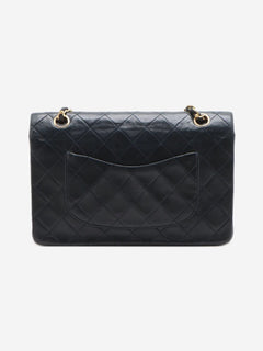 Dark navy vintage medium lambskin Classic Double Flap bag Shoulder bags Chanel 