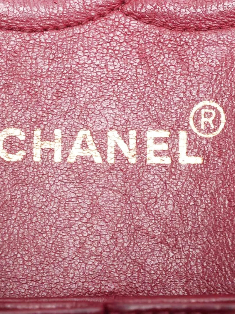 Black vintage 1994 medium lambskin Classic Double Flap bag Shoulder bags Chanel 
