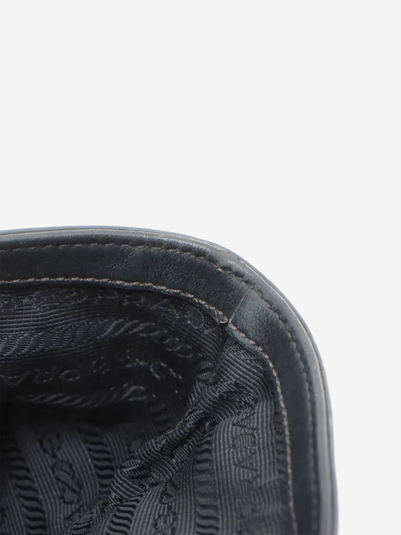 Black Tessuto nylon & leather tote bag Tote Bags Prada 