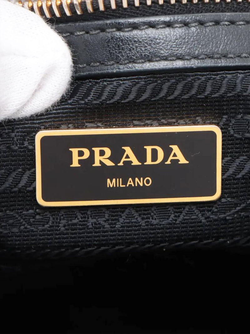 Black Tessuto nylon & leather tote bag Tote Bags Prada 