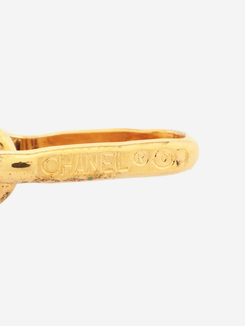 Gold Coco Mark 1982 chain belt Belts Chanel 