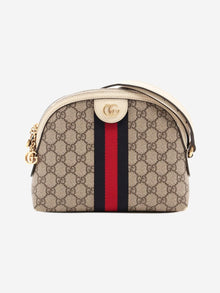 Brown GG Supreme Ophidia shoulder bag Shoulder bags Gucci 