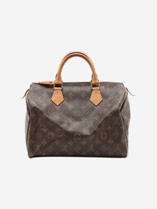 Brown vintage 2000 Monogram Speedy 30 bag Top Handle Bags Louis Vuitton 