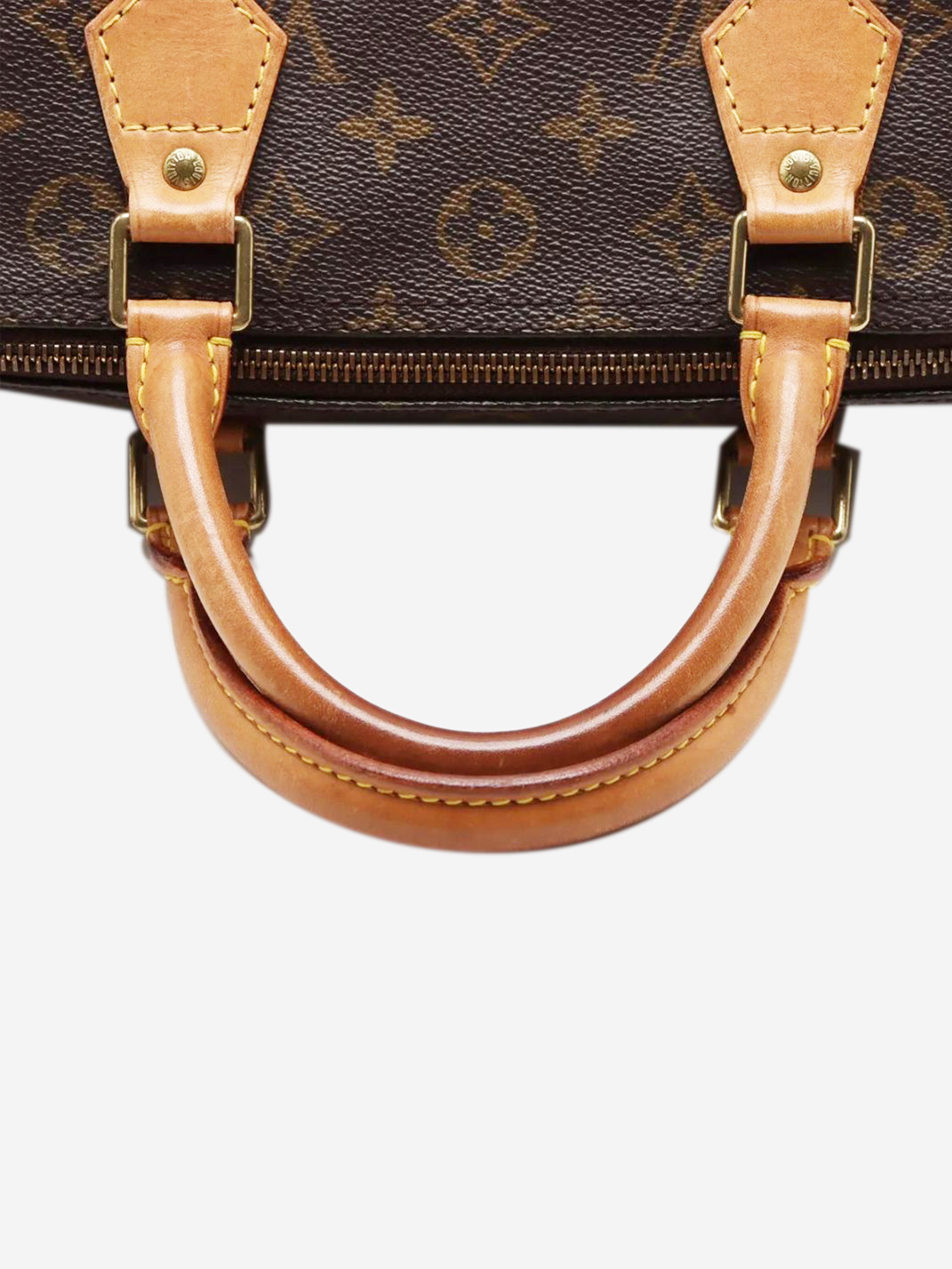 Brown vintage 2000 Monogram Speedy 30 bag