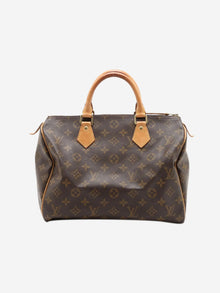 Brown vintage 2000 Monogram Speedy 30 bag Top Handle Bags Louis Vuitton 
