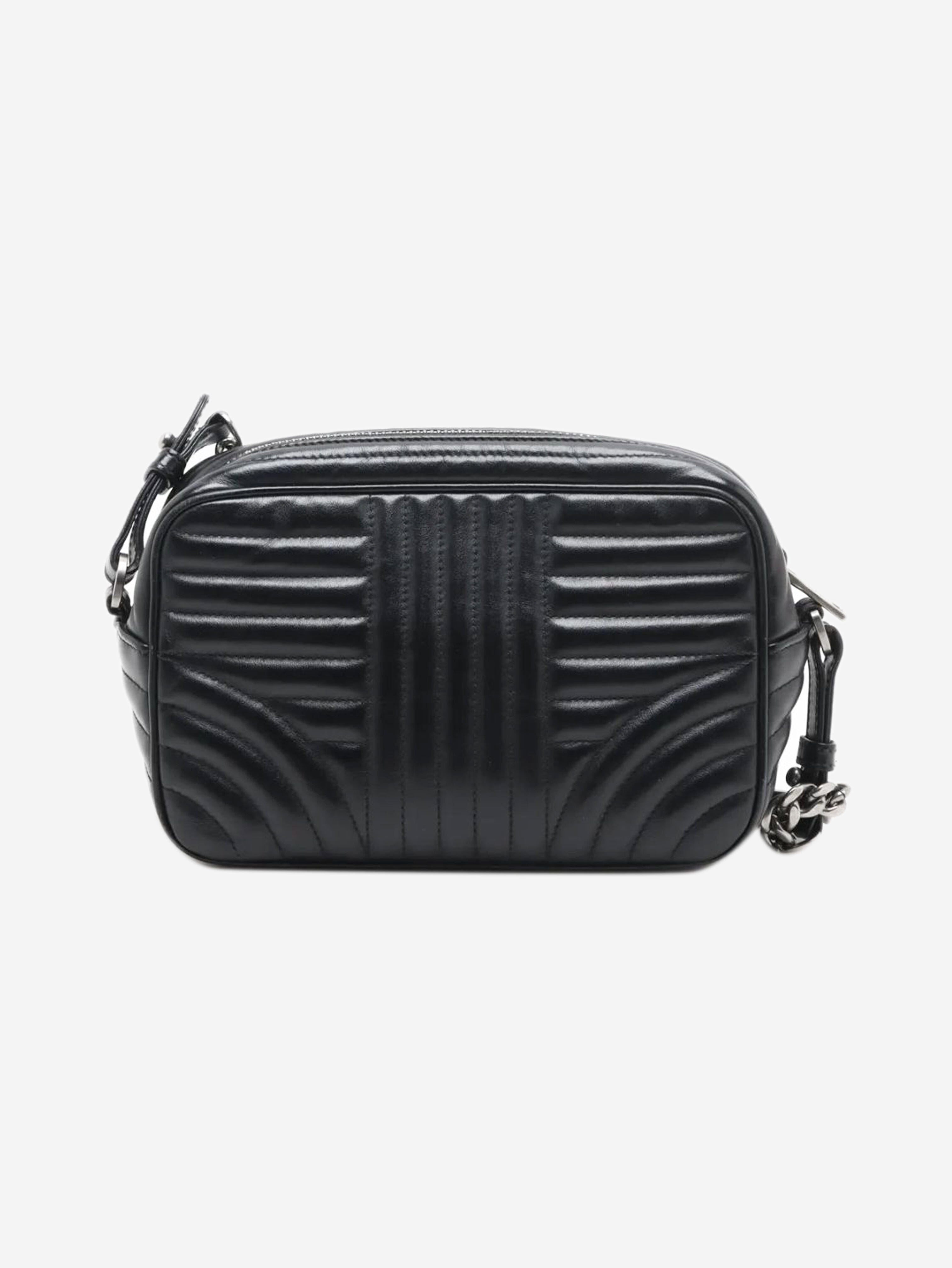 Black Diagramme leather chain shoulder bag Shoulder bags Prada 