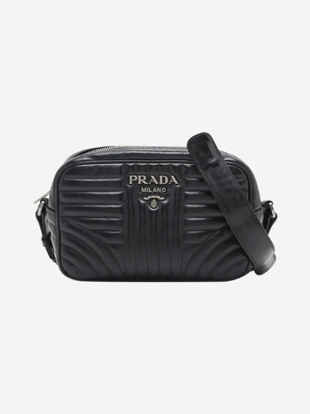 Black Diagramme leather chain shoulder bag product image
