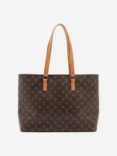 Brown vintage 2001 Monogram Luco tote bag