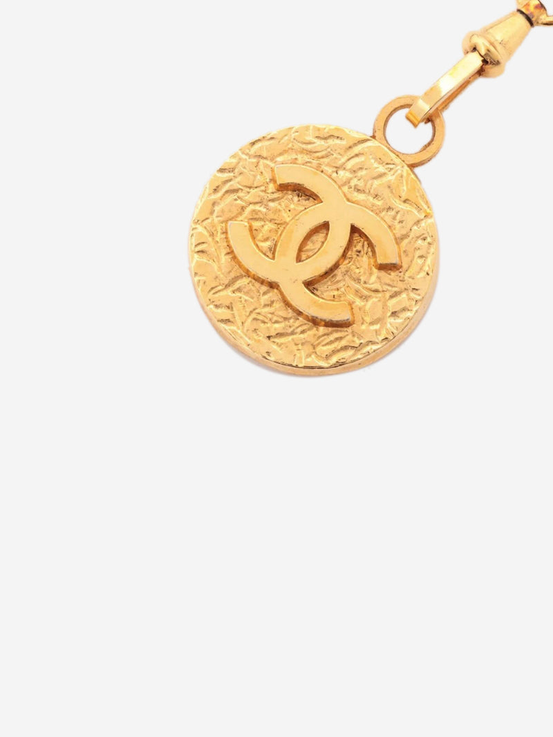 Beige and gold Coco Mark 1982 chain belt Belts Chanel 