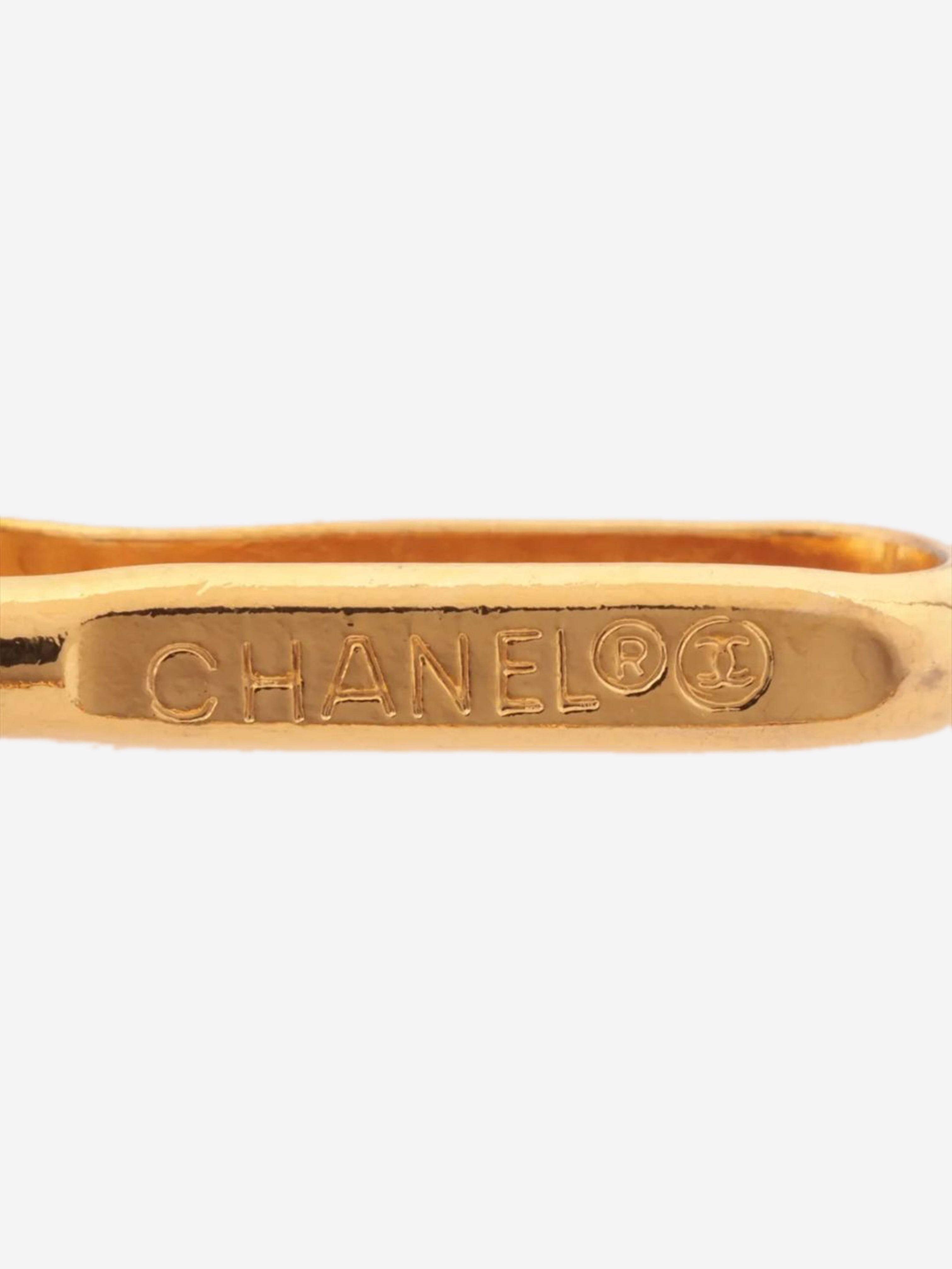 Beige and gold Coco Mark 1982 chain belt Belts Chanel 